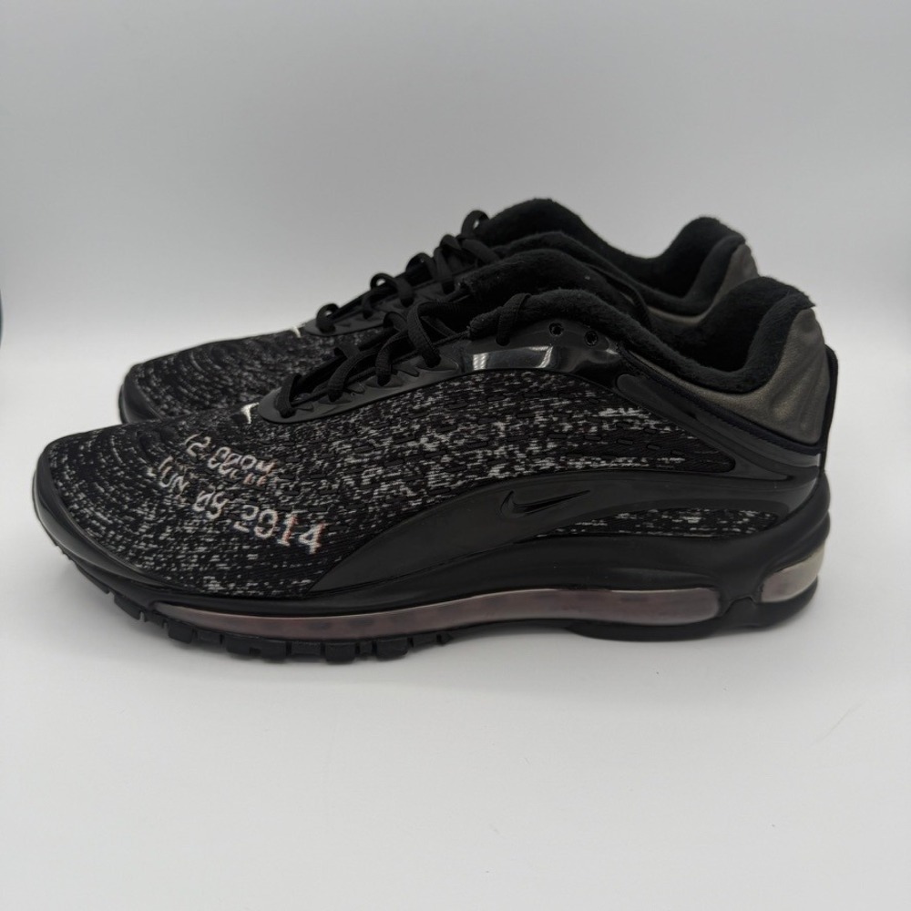 Nike Air Max Deluxe Skepta Black Deep Red Men's Running Shoes Size 9.5 - Picture 3 of 10
